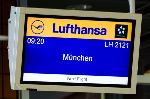 LH 2121 from Dresden to Munich - nearly ready for boarding!