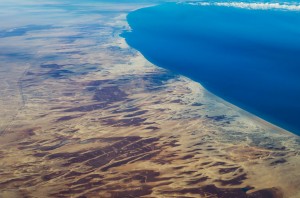 Coastline near Bengazi, Libya