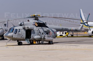 India Air Force - Mil Mi-17 at Aero India 2013 in Bengaluru