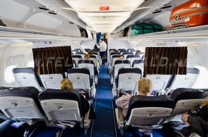 Former BMI Airbus now flying for British Airways - interior photo