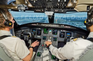 Lufthansa Cityline - Canadair CRJ700 - D-ACPO - final approach to Frankfurt on ILS runway 25R.