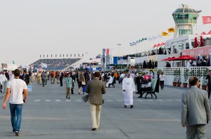 Dubai World Central during Dubai Airshow 2013