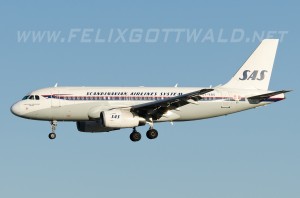 SAS - Retro Airbus A319