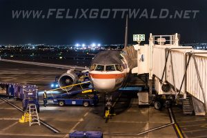 American Airlines 757 N606AA at Las Vegas McCarran Airport