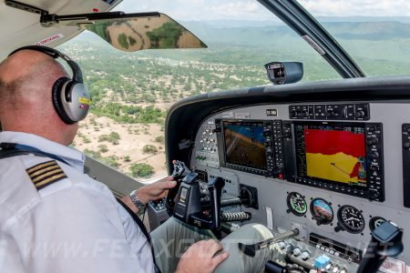 Yellow Wings - Cessna Grand Caravan 208 - 5Y-YWA - Nguruman Rangers Post 03