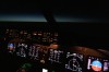 Cockpit over the North Atlantic