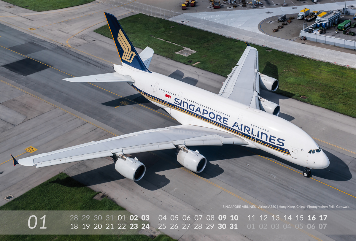 AIRBUS Aviation Calendar 2016 - 01