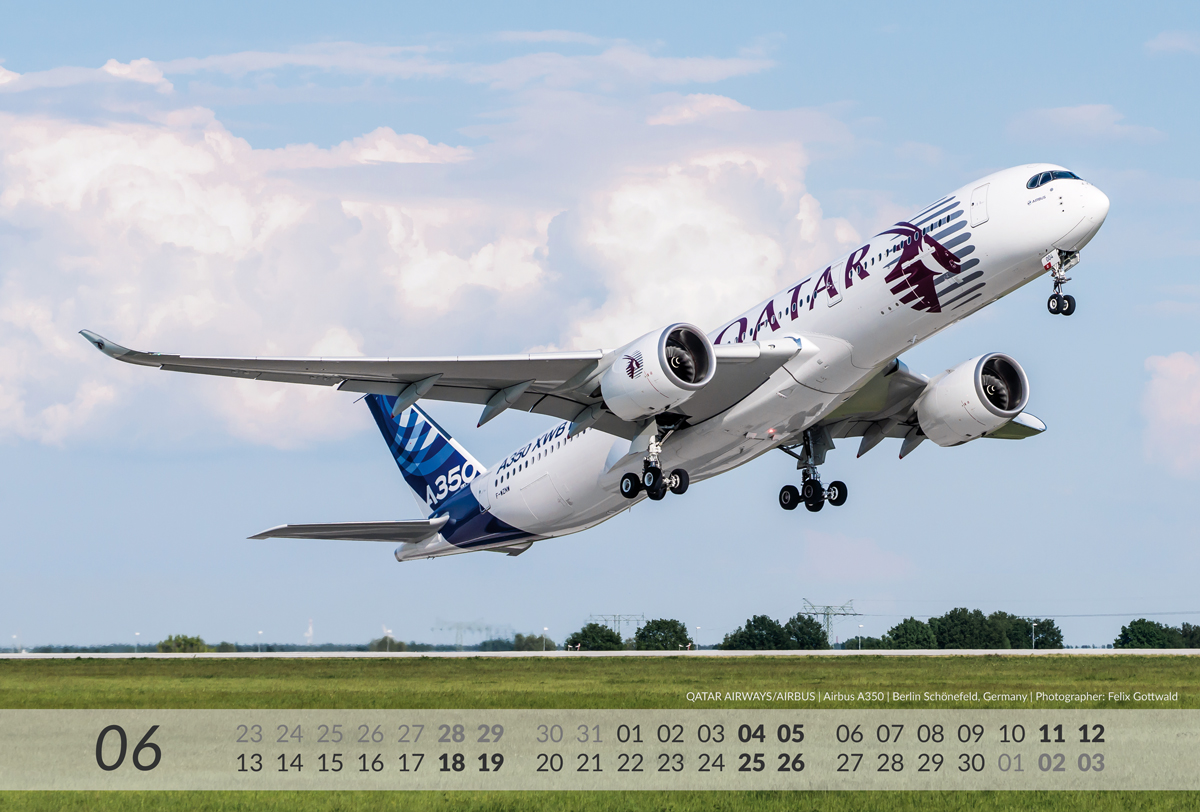 AIRBUS Aviation Calendar 2016 - 06