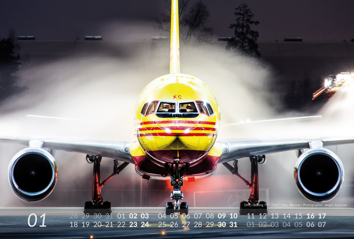 BOEING Aviation Calendar 2016 - 01