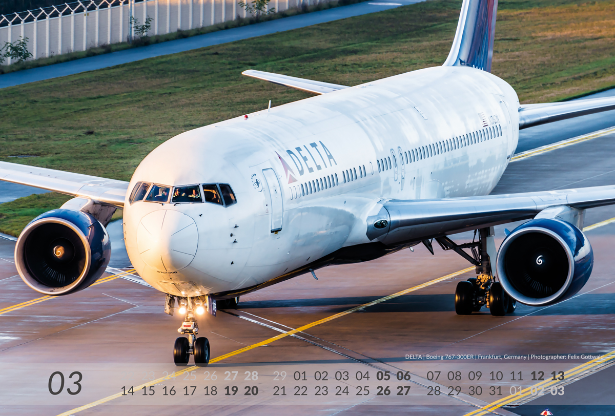 BOEING Aviation Calendar 2016 - 03