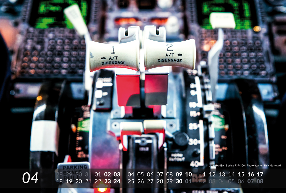 BOEING Aviation Calendar 2016 - 04