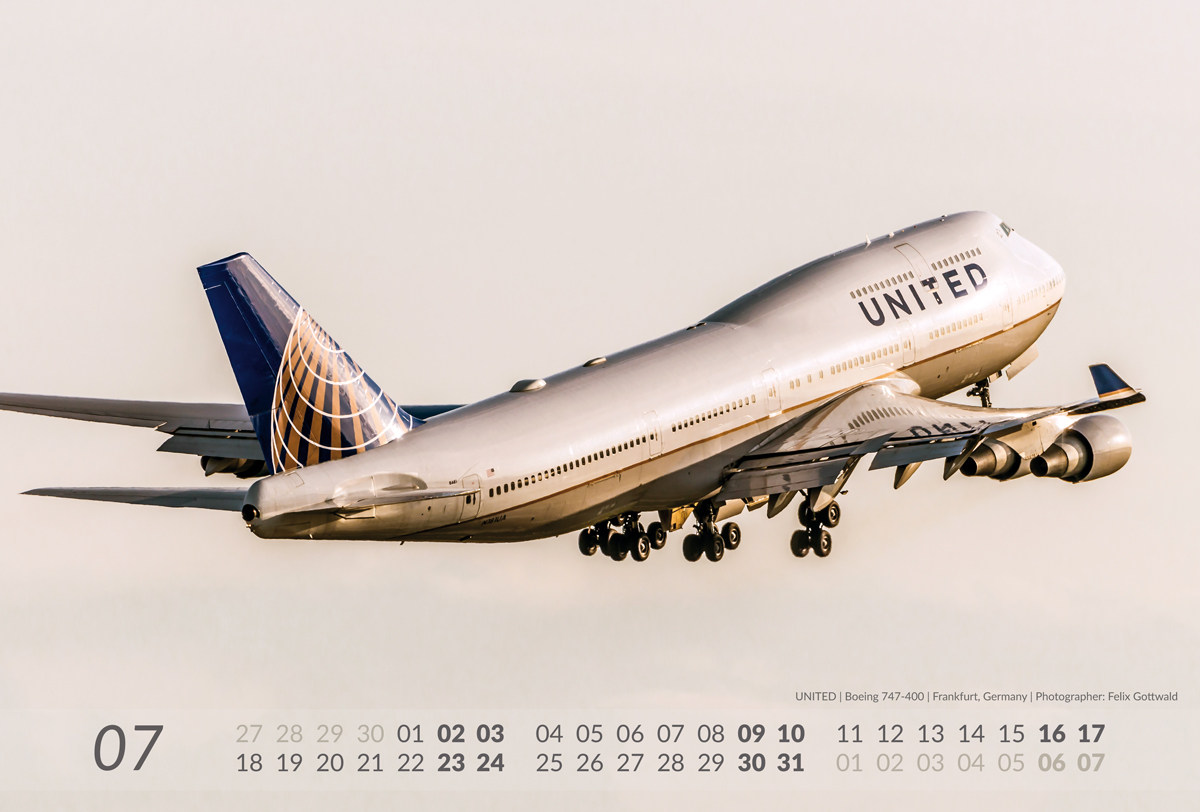 BOEING Aviation Calendar 2016 - 07