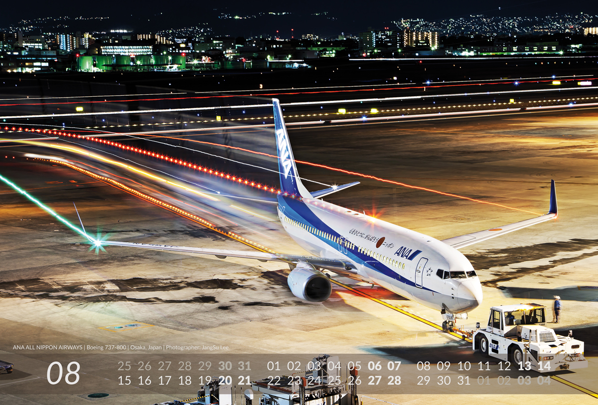 BOEING Aviation Calendar 2016 - 08