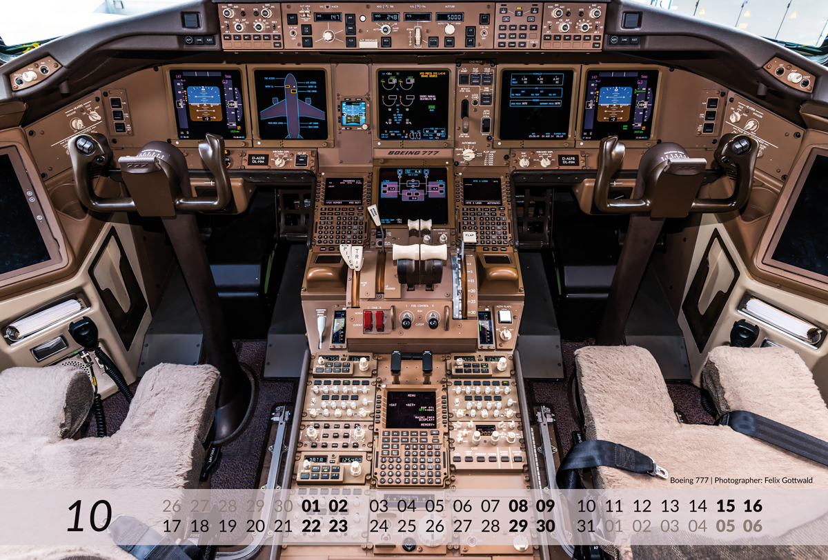 BOEING Aviation Calendar 2016 - 10