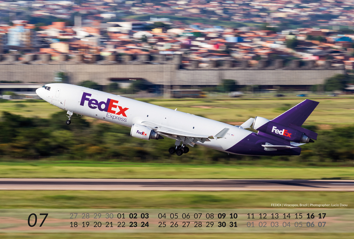 MD-11 Aviation Calendar 2016 - 07