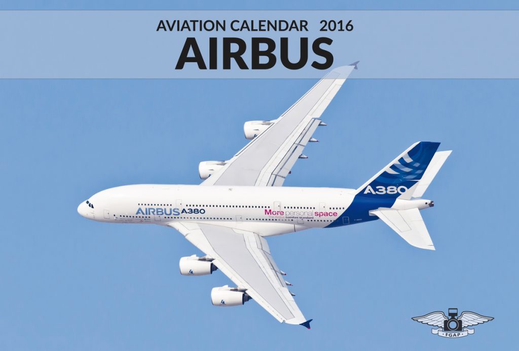 AIRBUS Aviation Calendar 2016 all calendars are in stock!