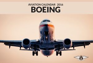 BOEING Aviation Calendar 2016 cover image