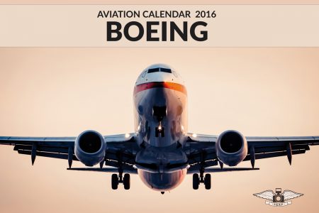 Cover image BOEING Aviation Calendar 2016