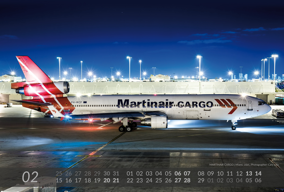 MD-11 Aviation Calendar 2016 - 02