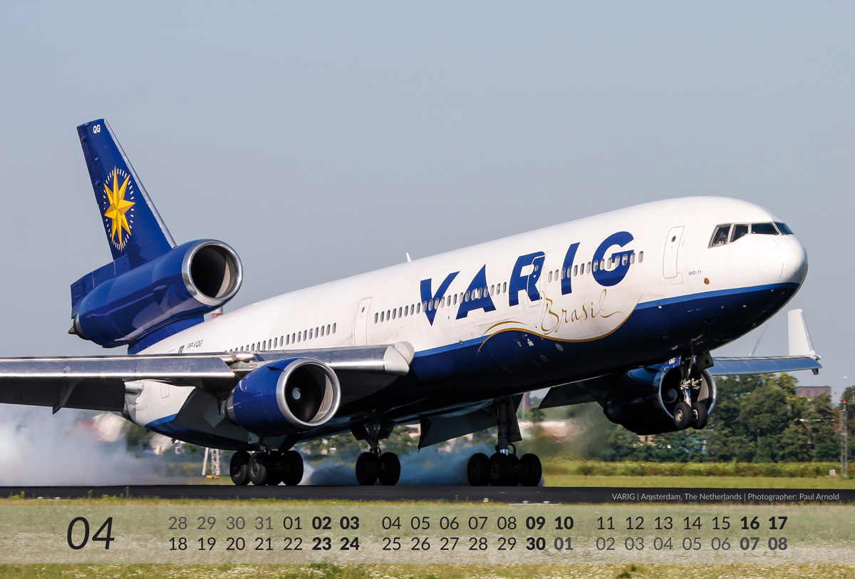 MD-11 Aviation Calendar 2016 - 04