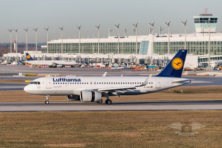 Lufthansa A320NEO D-AINA MUC Munich Airport