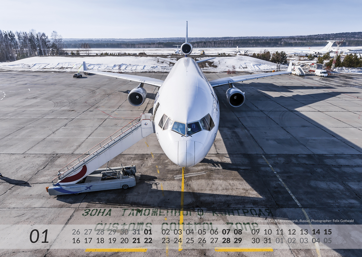 MD-11 Calendar 2017 January image