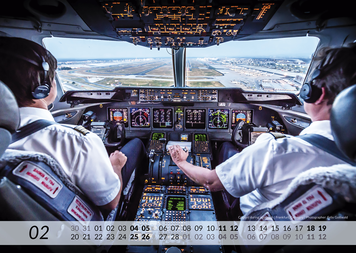 MD-11 Calendar 2017 February image